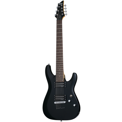 Schecter C-7 Deluxe Гитара электрическая чёрная
