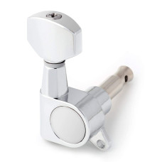 MH-04-CR-6L Колки для гитары 6л, хром, Metallor