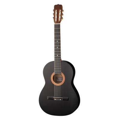 GC-BK20-G Классическая гитара, черная, глянцевая, Presto