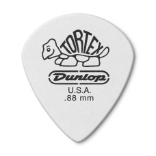 478R.88 Tortex White Jazz III Медиаторы 72шт, толщина 0,88мм, Dunlop