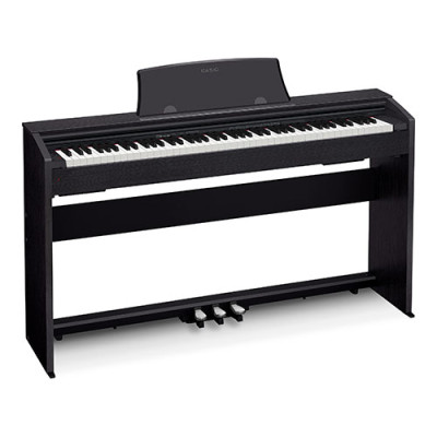 PX-770BK Privia Цифровое пианино со стойкой, черное, Casio