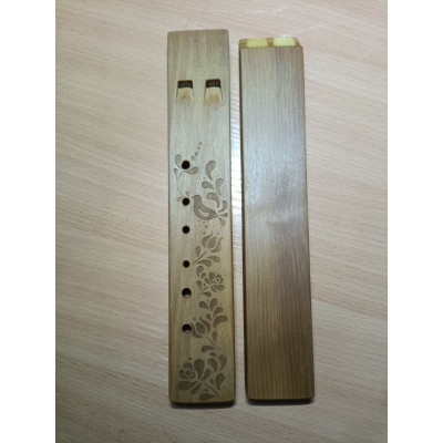 TMA-SDG-DT Двойная прямоугольная флейта Соль (G), Таежная Музыкальная Артель