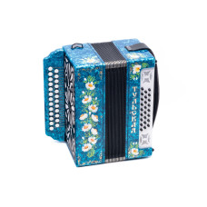 G-21-BL Гармонь Тульская-301М 25х25-III с двумя ремнями, синяя, Тульская гармонь G-21-BL Гармонь Тульская-301М 25х25-III с двумя ремнями, синяя, Тульская гармонь