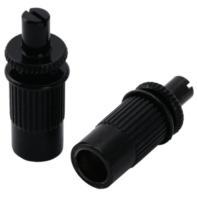 MX2209BK-2 Опоры бриджа Tune-O-Matic Nashville, 2шт, черные, Musiclily