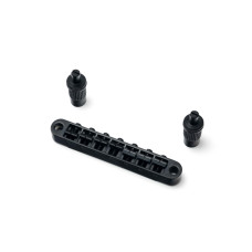 BM007-BK Бридж Tune-O-Matic для 7-струнной гитары, черный, Paxphil BM007-BK Бридж Tune-O-Matic для 7-струнной гитары, черный, Paxphil