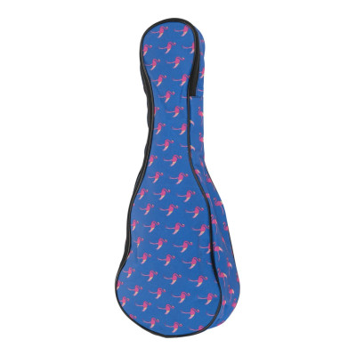 MZ-ChUC24-2flam Чехол для укулеле 24", ткань "фламинго", MEZZO