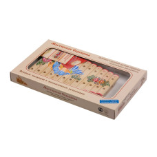 MS-K1-KS-05 Ксилофон диатонический (12 пластин), с росписью, Мастерская Сереброва