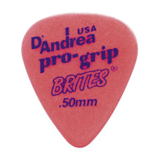 RPGB351.50TH ProGrip Brites Медиаторы, дерлин, 72шт, 0.50мм, D'Andrea