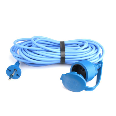 PC-1F-R-10(IP) Power Cube Удлинитель 2х1мм2, 10А, 2200Вт, 10м, Электрическая мануфактура