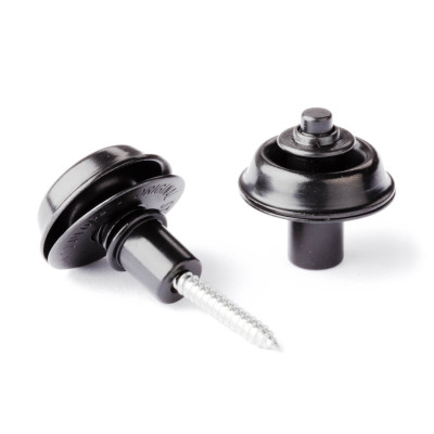 SLS1403BK Straplok Flush Крепление ремня, черное, 2шт, Dunlop