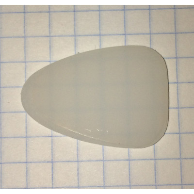 P209 Медиатор капрон для домры альт, бас, мягкий, маленький для детей, Мозеръ