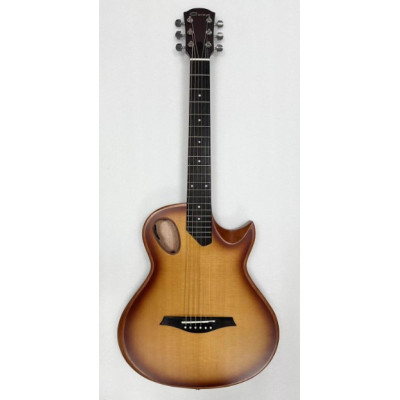 G-38FC Электро-акустическая гитара, санберст, Caraya