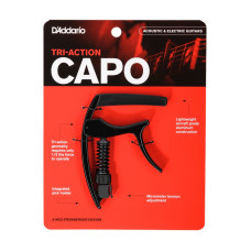 PW-CP-09 NS Tri-Action Capo Каподастр для гитары, черный Planet Waves
