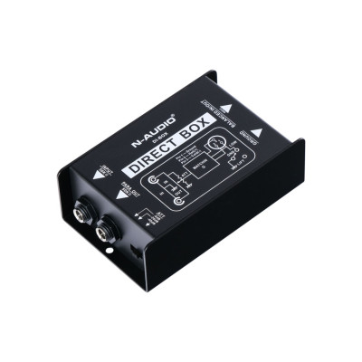 DI-1 D.I. Box Преобразователь сигнала для гитары, ди-бокс, пассивный, N-Audio