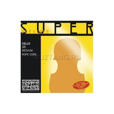 Струна A для виолончели THOMASTIK Superflexible 25