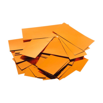 OMCOR Конфетти металлизированное 20х50мм, оранжевый, упаковка 1 кг, Foix