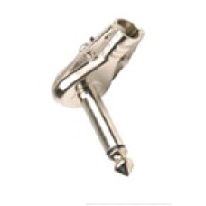 XLINE Cables RCON JACK M 63 Разъем Jack 6.3 моно кабельный никель, угловой