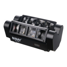 ML10B Моторизированный прожектор смены цвета (колорчэнджер) паук, RGBW, 8х4Вт, Bi Ray