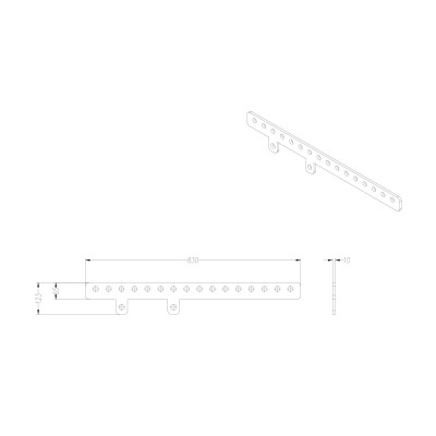 SVS Audiotechnik CASCADE 208A Extension Hanger Рама для изменения угла наклона линейного массива