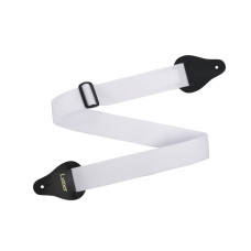 LSG-1-WH Ремень для электрогитары, белый, Lutner