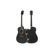 BULLFIGHTER D-4112 BK акустическая гитара, цвет черный, чехол в комплекте