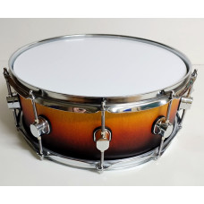 MBb-m-1455-10 Малый барабан 14х5,5", берёза, с металлическими ободами, Мастерская Бехтеревых