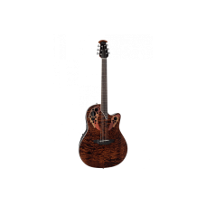 OVATION CE44P-TGE Celebrity Elite Plus Mid Cutaway Dark Tiger Eye гитара электроакустическая