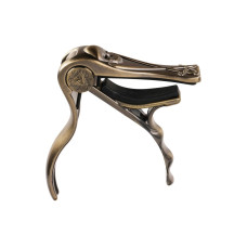 A007H/BR Каподастр для акустической гитары, череп, бронза, Alice