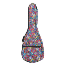 MZ-ChGC-1/2muz Чехол для классической гитары размером 1/2, ткань "музыка", MEZZO
