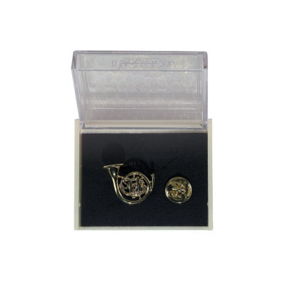 Pick Boy French Horn значок на клипсе