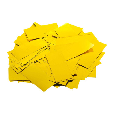 OMCG Конфетти металлизированное 20х50мм, золотой, упаковка 1 кг, Foix