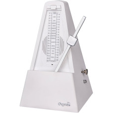 WSM-290P-WH Метроном механический/цифровой, белый, Cherub