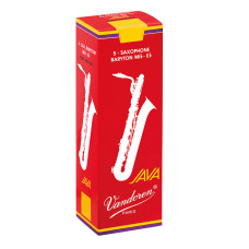 SR342R JAVA RED CUT Трости для саксофона баритон №2 (5шт), Vandoren 