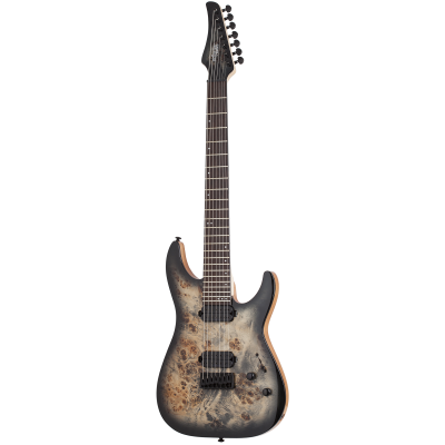 Schecter C-7 PRO Гитара электрическая (Charcoal Burst)