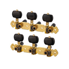 AOS-020V3P Комплект колковой механики для классической гитары, с втулками, Alice AOS-020V3P Комплект колковой механики для классической гитары, с втулками, Alice