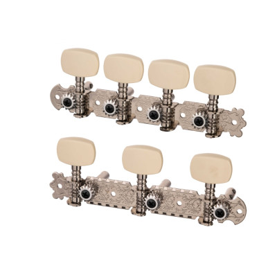 LOD-017A-7 Комплект колковой механики на планке для 7-струнной классической гитары, Alice