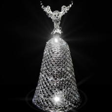 GH-XL057 Колокольчик хрустальный «Сокол», большой, Гусь Хрустальный GH-XL057 Колокольчик хрустальный «Сокол», большой, Гусь Хрустальный