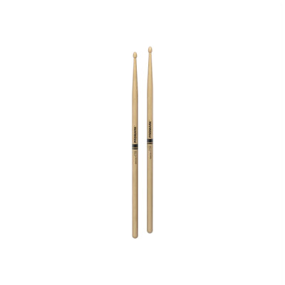 RBH535LAW Lacquered Hickory Rebound 7A Long Барабанные палочки, гикори, D'Addario