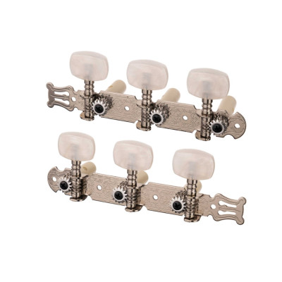 AOD-018CP Комплект колковой механики для классической гитары, с втулками, Alice