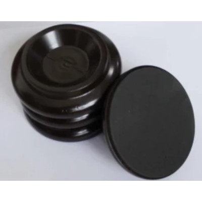 HY-PM013 Комплект подставок под пианино, дерево, черные, 4 шт, Rin