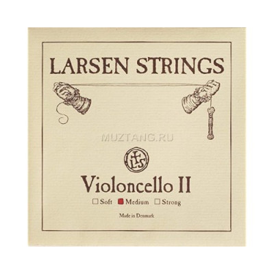 LARSEN Standard medium струна D (Ре) для виолончели, среднее натяжение
