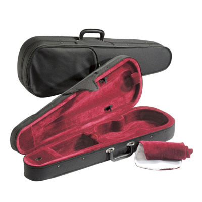 JWC-3016-4/4-R Футляр для скрипки размером 4/4, черный/красный, Jakob Winter