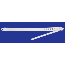 LSGL2-BG Ремень для акустической гитары, кожаный, бежевый, Lutner