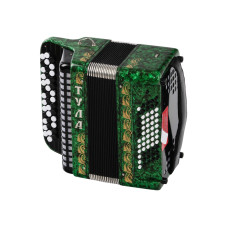 BN-42-GR Баян "Тула" 40х60-1, детский, зеленый, Тульская Гармонь