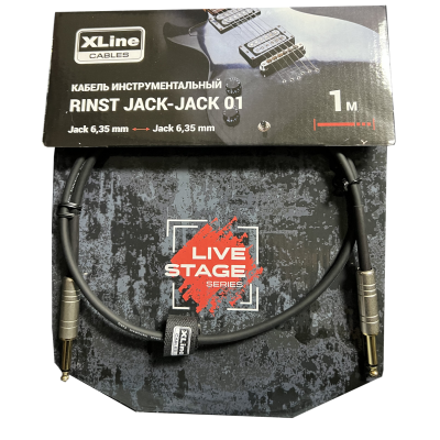 XLINE Cables RINST JACK-JACK 01 Кабель инструментальный