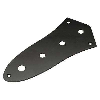 M549BK Накладка под потенциометры для Jazz Bass, черная, Musiclily