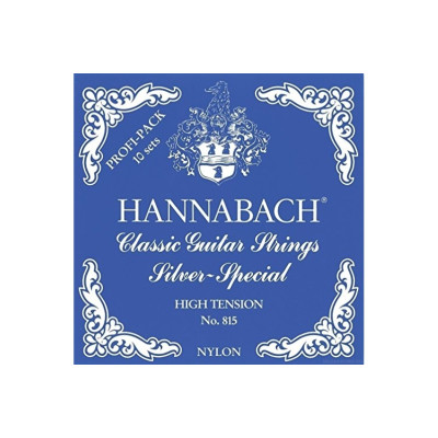 Hannabach 815 Profi Pack High Tension Silver Special струны на классические гитары (10 шт.)