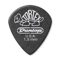 482P1.50 Tortex Pitch Black Jazz III Медиаторы 12шт, толщина 1,50мм, Dunlop
