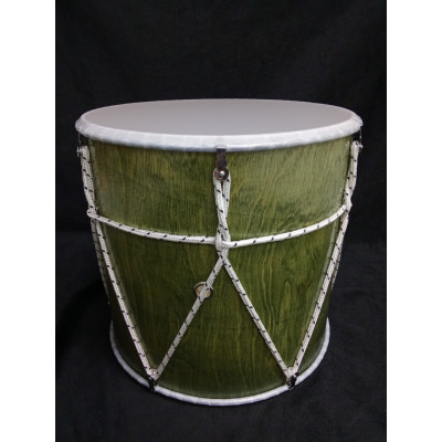 MZ-B10-olK Барабан кавказский 10", лак оливковый, с чехлом, MEZZO