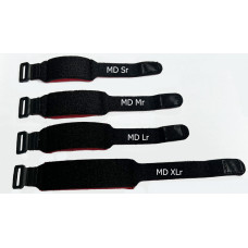 MD-L-R Демпфер гитарный, большой, черный/красный, Мозеръ